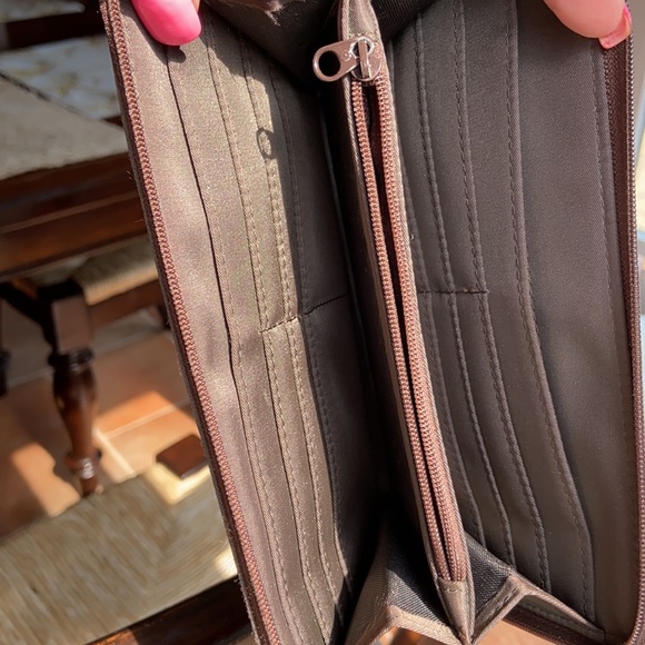 Kenneth Cole Reaction accordion wallet brown - Picture 8 of 12